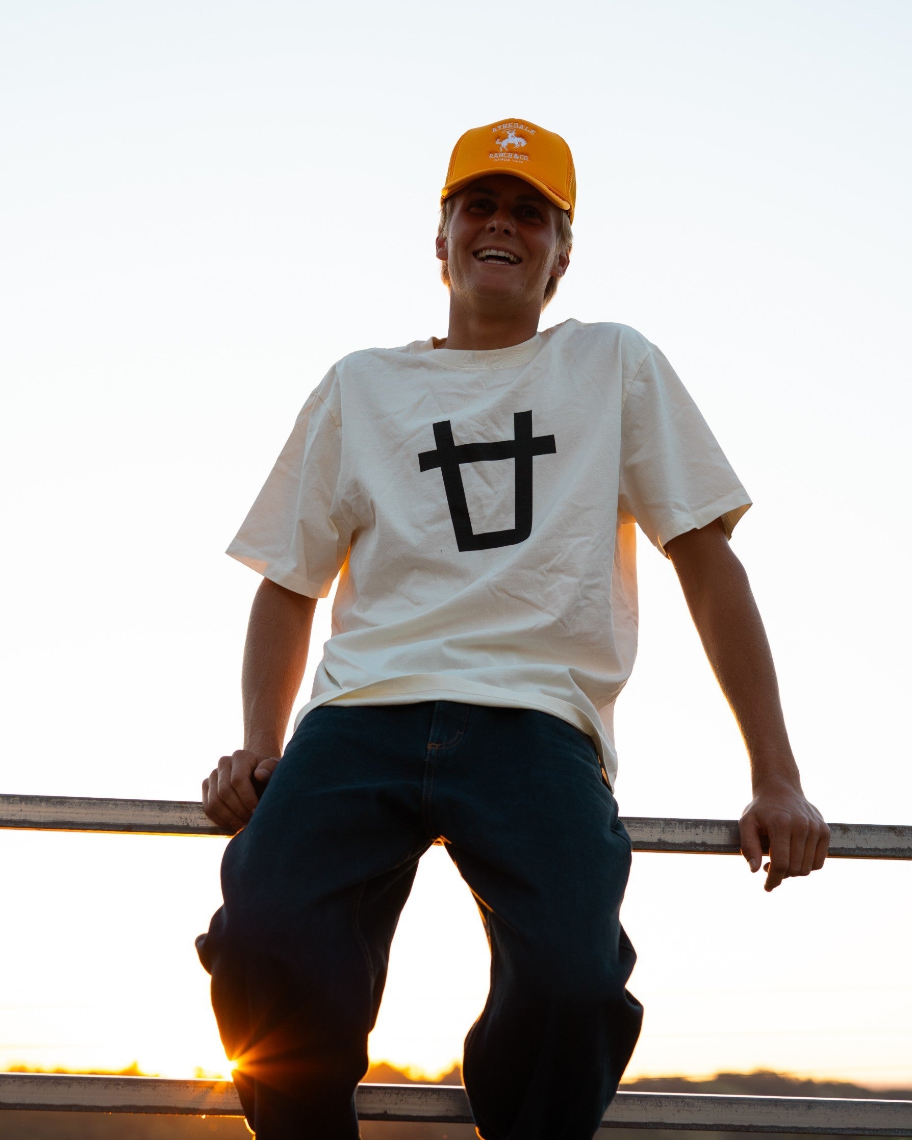Cream 'The Brand' Tee