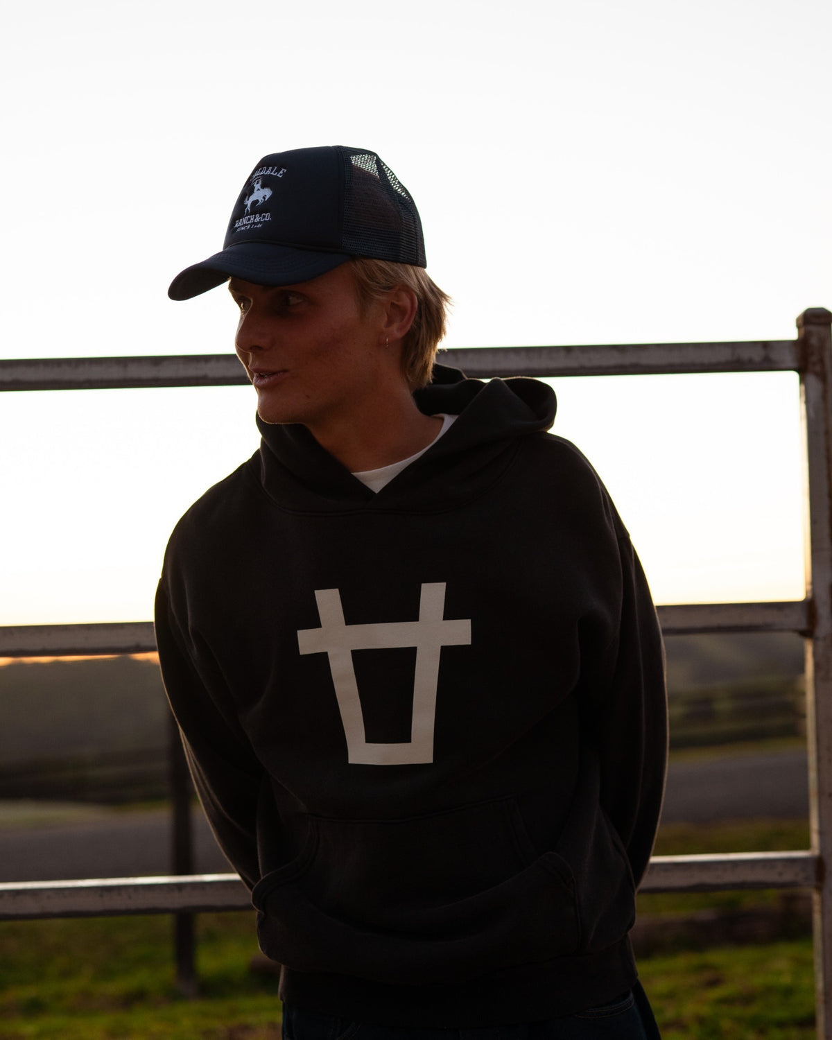 The Brand Hoodie Black