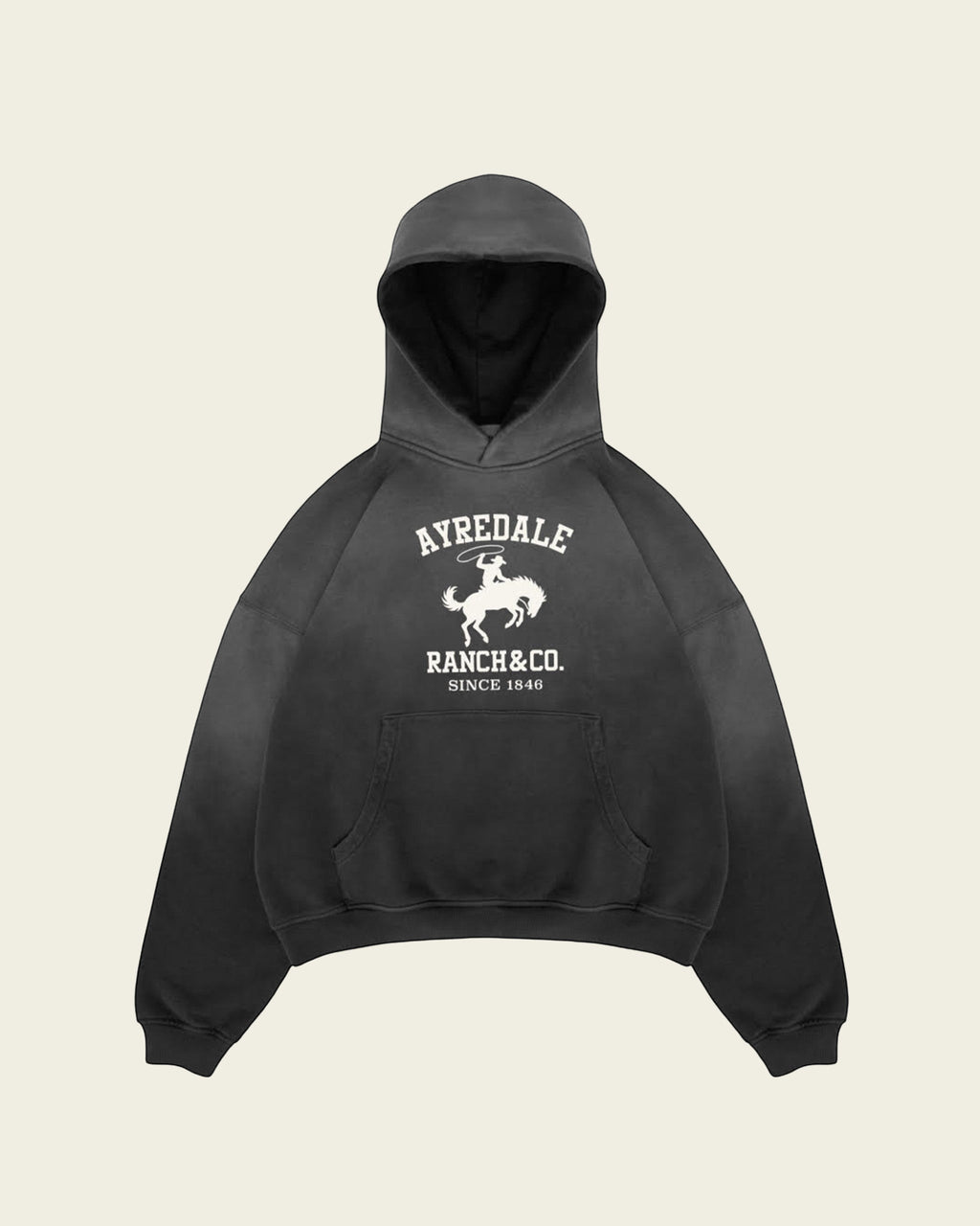 Ranch Hoodie Black