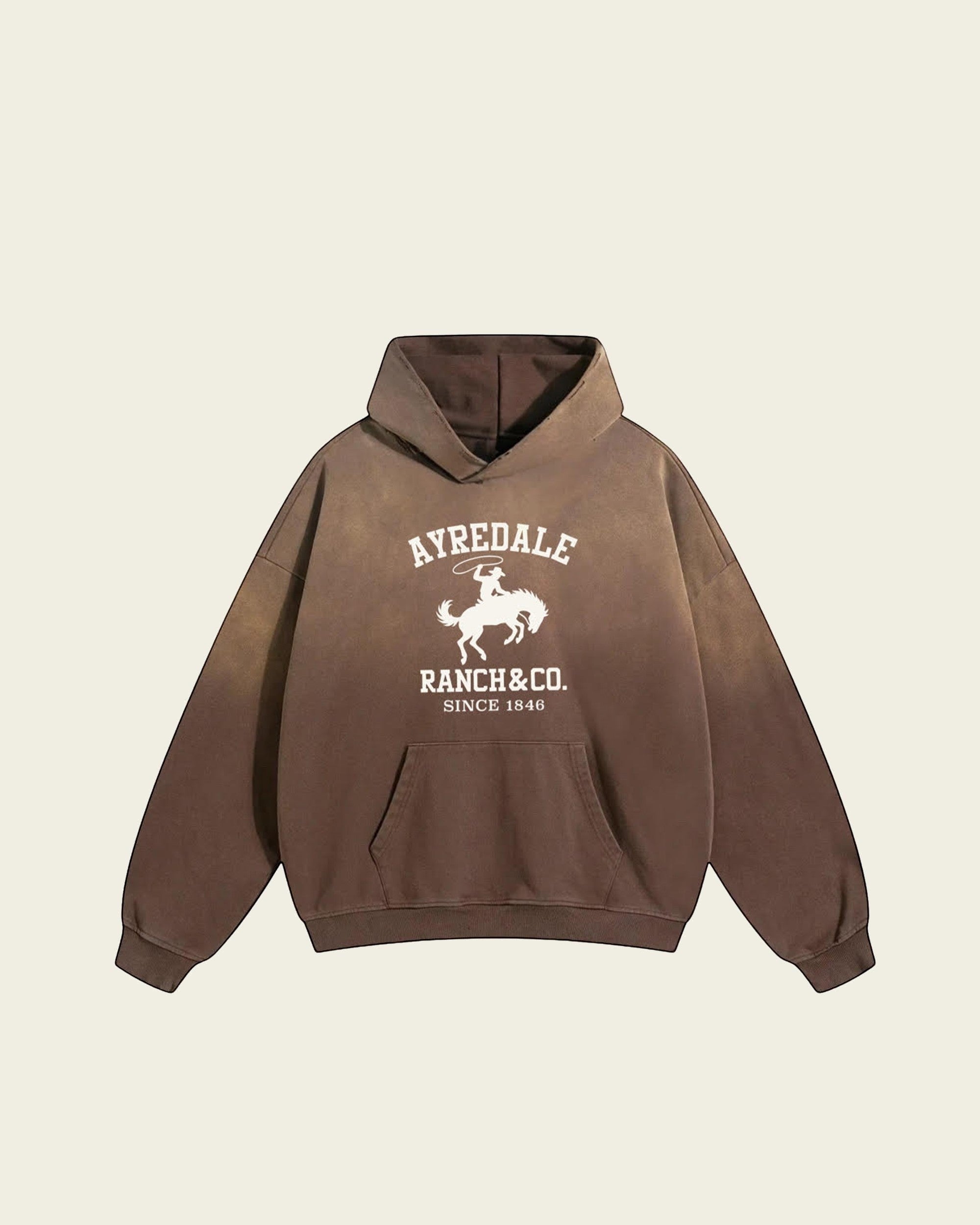 Ranch Hoodie Brown