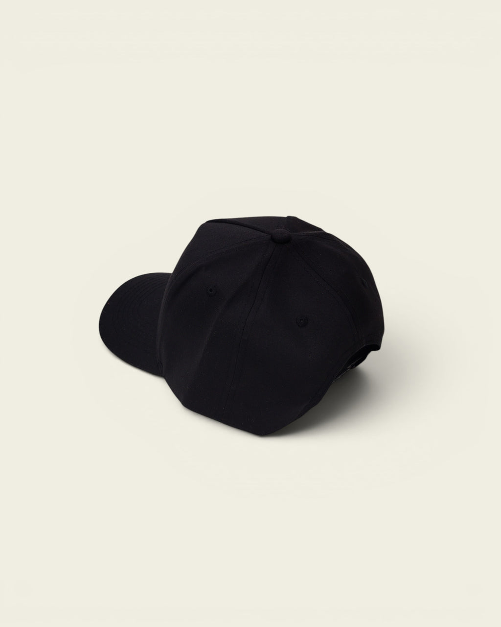 Ayredale Ranch & Co black baseball cap with curved brim and stitched detailing.